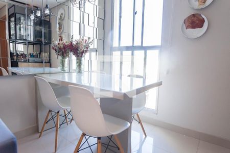 Sala de Jantar de apartamento à venda com 2 quartos, 50m² em Castelo, Belo Horizonte