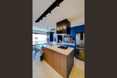 Cozinha de apartamento para alugar com 1 quarto, 50m² em Brás, São Paulo