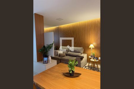 Sala de apartamento para alugar com 2 quartos, 59m² em Santa Mônica, Uberlândia
