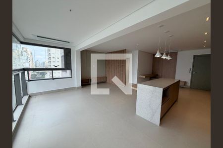 Sala de apartamento para alugar com 2 quartos, 81m² em Brooklin, São Paulo