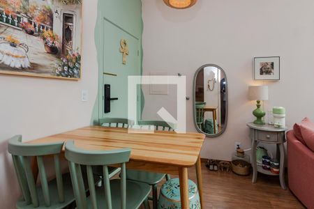 Sala de apartamento à venda com 1 quarto, 47m² em Campo Belo, São Paulo