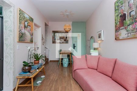 Sala de apartamento à venda com 1 quarto, 47m² em Campo Belo, São Paulo