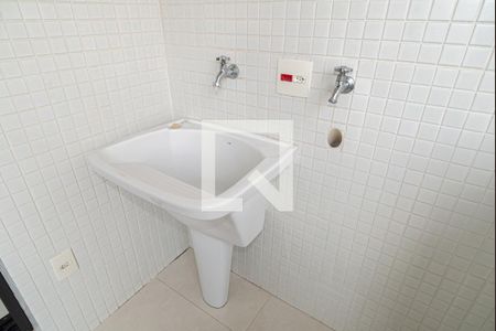 Varanda da Sala - Tanque de apartamento para alugar com 1 quarto, 40m² em Bela Vista, São Paulo