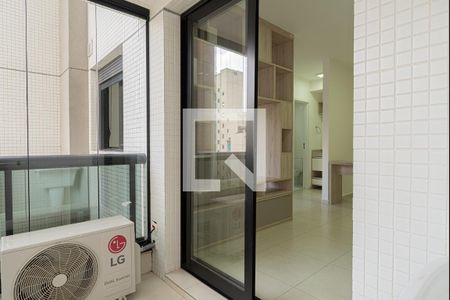 Varanda da Sala de apartamento para alugar com 1 quarto, 40m² em Bela Vista, São Paulo