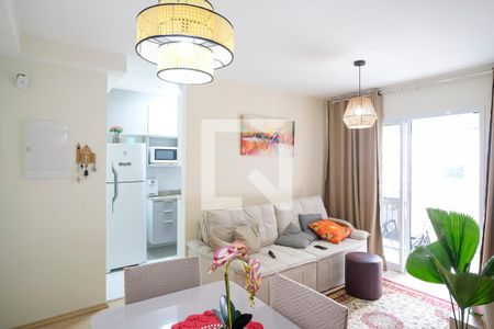 Sala de apartamento à venda com 2 quartos, 65m² em Fundação, São Caetano do Sul