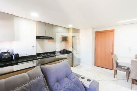 Sala/Cozinha de apartamento à venda com 2 quartos, 54m² em Olaria, Canoas