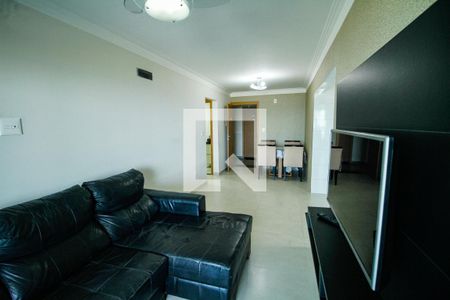 Sala de apartamento para alugar com 2 quartos, 87m² em Maracanã, Praia Grande