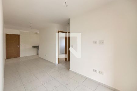 Sala de apartamento para alugar com 2 quartos, 60m² em Boqueirão, Praia Grande