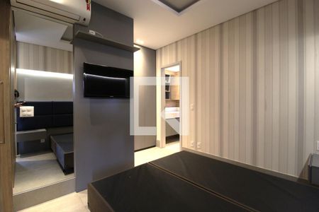 Quarto Suíte de apartamento para alugar com 1 quarto, 53m² em Vila Olímpia, São Paulo