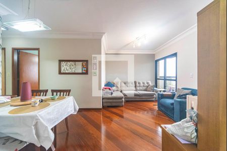 Sala de apartamento à venda com 3 quartos, 86m² em Campestre, Santo André