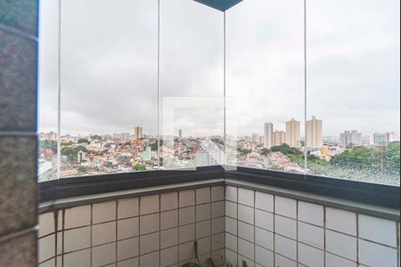 Varanda da Sala de apartamento à venda com 3 quartos, 86m² em Campestre, Santo André