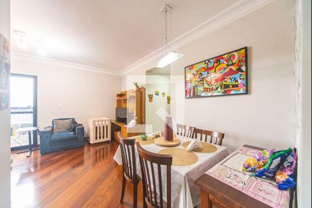 Sala de apartamento à venda com 3 quartos, 86m² em Campestre, Santo André