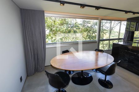 Sala de Jantar de apartamento para alugar com 2 quartos, 77m² em Vale do Sereno, Nova Lima