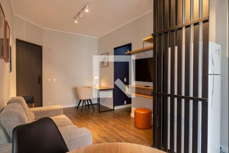 Sala de apartamento à venda com 1 quarto, 48m² em Consolação, São Paulo