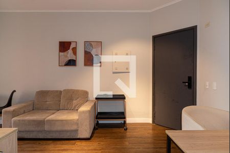 Sala de apartamento à venda com 1 quarto, 48m² em Consolação, São Paulo