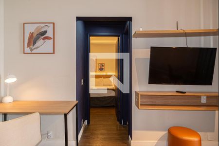 Sala de apartamento à venda com 1 quarto, 48m² em Consolação, São Paulo