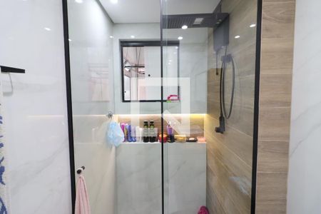 Banheiro da Suíte 1 de apartamento à venda com 2 quartos, 65m² em Jaguaribe, Osasco