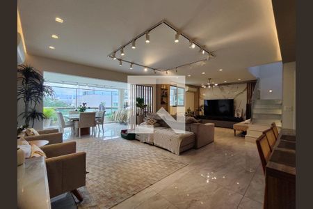 Sala de apartamento à venda com 7 quartos, 520m² em Recreio dos Bandeirantes, Rio de Janeiro