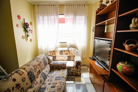 Sala de apartamento para alugar com 2 quartos, 72m² em Guilhermina, Praia Grande