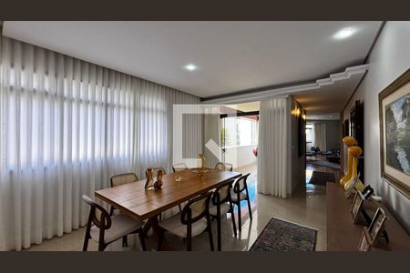 Sala  de apartamento à venda com 4 quartos, 202m² em Sion, Belo Horizonte