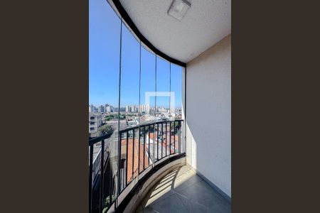 Varanda da Sala de apartamento para alugar com 2 quartos, 56m² em Vila Prudente, São Paulo