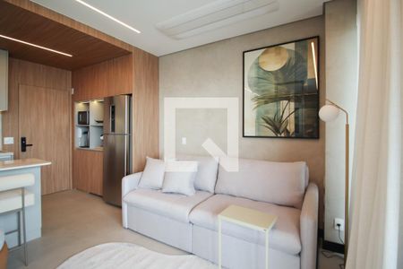 Sala/Suíte de kitnet/studio para alugar com 1 quarto, 43m² em Vila Olímpia, São Paulo