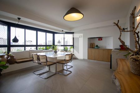 Sala de Jantar de apartamento à venda com 3 quartos, 200m² em Vila Morumbi, São Paulo