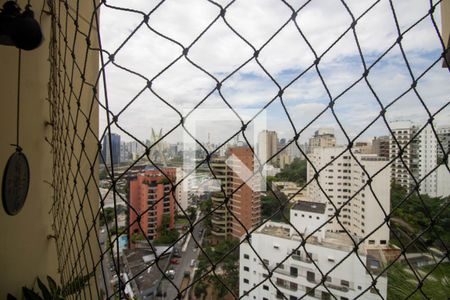 Vista Sala de apartamento à venda com 3 quartos, 200m² em Vila Morumbi, São Paulo