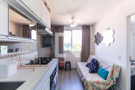 Sala/Cozinha de apartamento para alugar com 1 quarto, 24m² em Tatuapé, São Paulo
