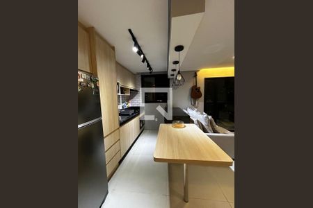 Cozinha de apartamento para alugar com 1 quarto, 43m² em Vila Santa Luzia, São Bernardo do Campo