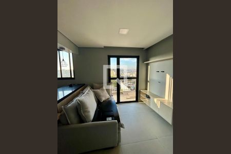 Sala de apartamento para alugar com 1 quarto, 43m² em Vila Santa Luzia, São Bernardo do Campo