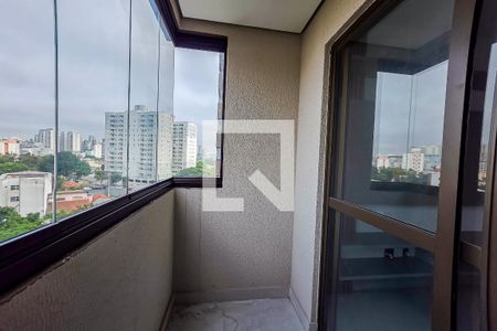 Varanda da Sala de apartamento para alugar com 2 quartos, 56m² em Parque das Nações, Santo André