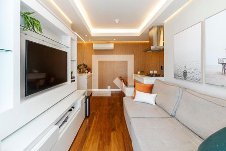 Sala de apartamento à venda com 2 quartos, 73m² em Jardim das Acacias, São Paulo