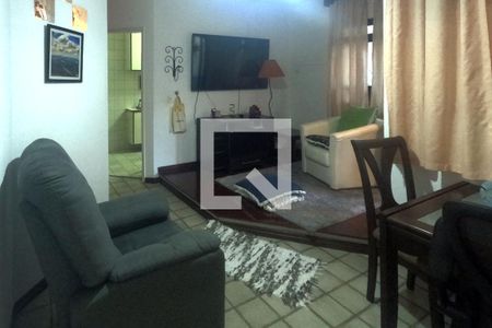 Sala de apartamento para alugar com 1 quarto, 47m² em Aparecida, Santos