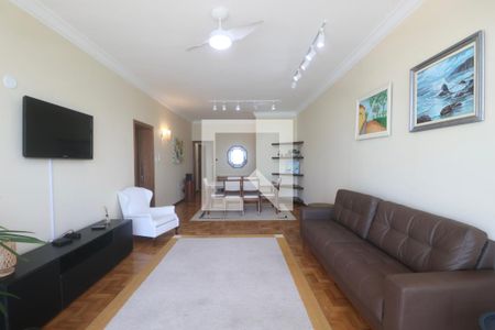 Sala de apartamento para alugar com 4 quartos, 188m² em Centro, Guarujá