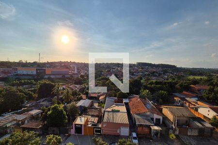 Vista da sala  de apartamento à venda com 2 quartos, 58m² em Cidade Satélite Íris, Campinas