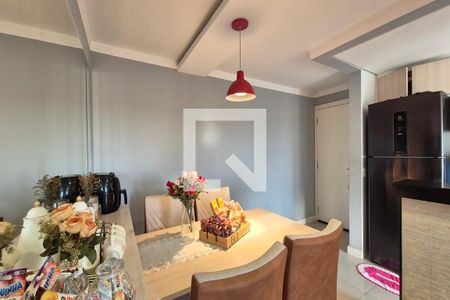 Sala de Jantar de apartamento à venda com 2 quartos, 58m² em Cidade Satélite Íris, Campinas