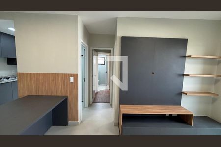 Sala de apartamento à venda com 2 quartos, 56m² em Parque das Nações, Santo André