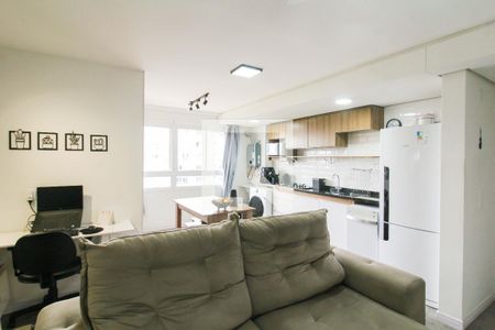 Sala/Cozinha de apartamento para alugar com 2 quartos, 54m² em Fátima, Canoas