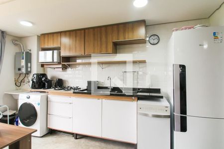 Sala/Cozinha de apartamento para alugar com 2 quartos, 54m² em Fátima, Canoas