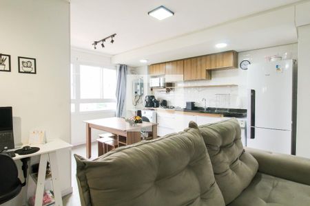 Sala/Cozinha de apartamento para alugar com 2 quartos, 54m² em Fátima, Canoas