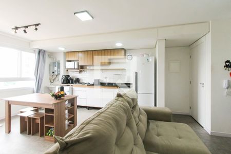 Sala/Cozinha de apartamento para alugar com 2 quartos, 54m² em Fátima, Canoas
