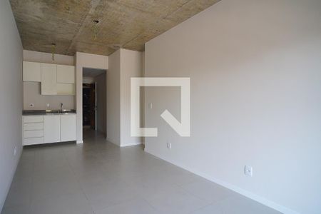 Sala_Cozinha  de apartamento para alugar com 1 quarto, 30m² em Rio Branco, Porto Alegre