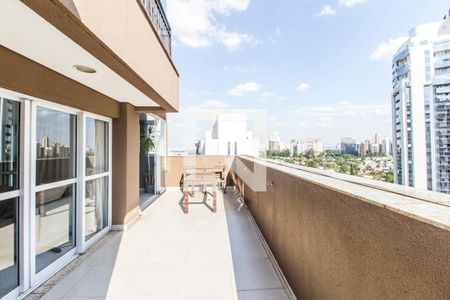 Varanda de apartamento à venda com 2 quartos, 142m² em Empresarial 18 do Forte, Barueri
