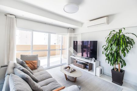 Sala  de apartamento à venda com 2 quartos, 142m² em Empresarial 18 do Forte, Barueri