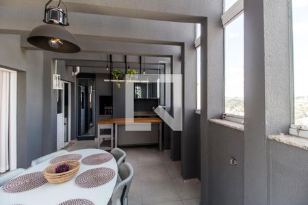 Varanda gourmet de apartamento à venda com 2 quartos, 142m² em Empresarial 18 do Forte, Barueri
