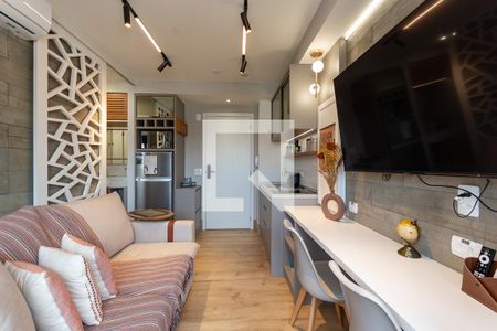 Sala de apartamento para alugar com 1 quarto, 30m² em Água Branca, São Paulo