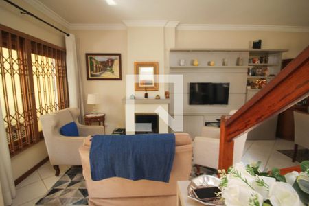 Sala de casa de condomínio à venda com 3 quartos, 186m² em Cavalhada, Porto Alegre