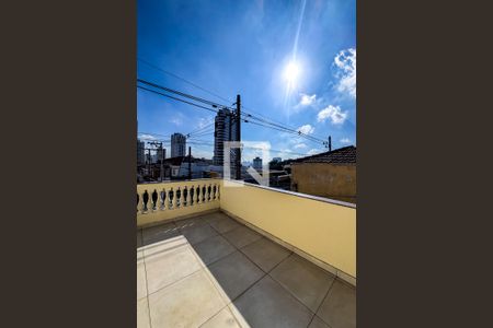 Varanda do Quarto de casa para alugar com 2 quartos, 85m² em Jardim Analia Franco, São Paulo