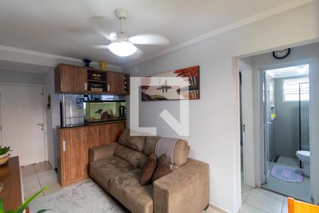 Salas de apartamento à venda com 2 quartos, 50m² em Vila Campos Sales, Campinas